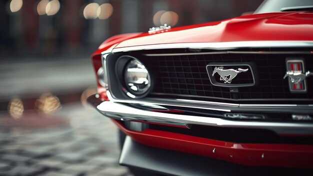 Эволюция Ford Mustang за десятилетия